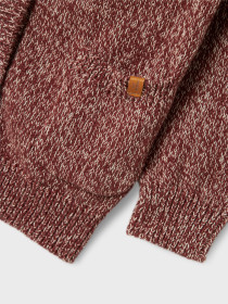 LIL ATELIER Strik Cardigan Nemo Hot Chocolate